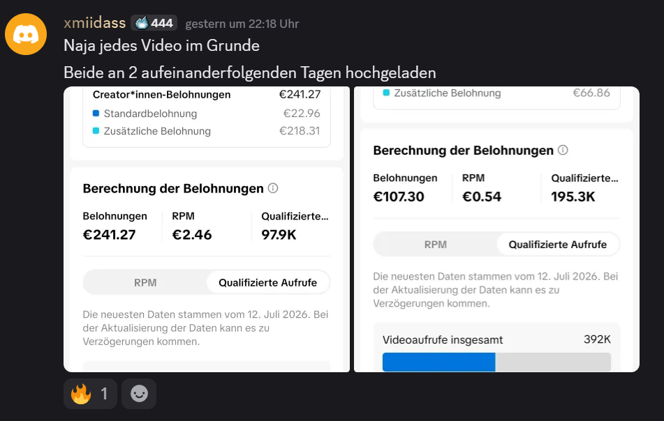 Member-Ergebnis